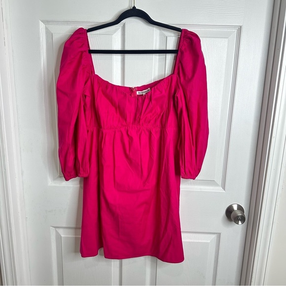 Reformation Farley Dress in Corvette Size 10 EUC - Picture 5 of 9